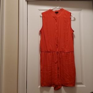 Orange-ish Red Romper